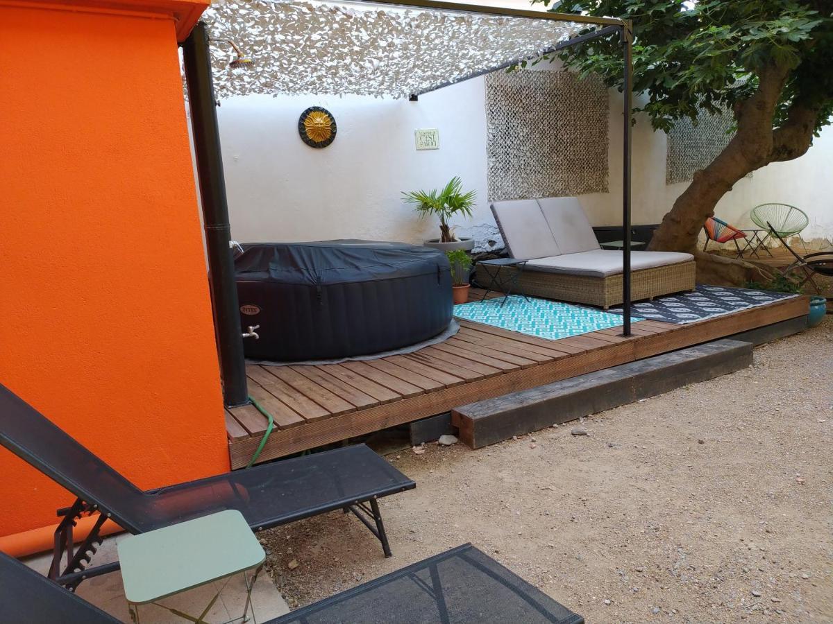 Le 9 De Cour, Chambre Chaco Carcassonne Exterior foto